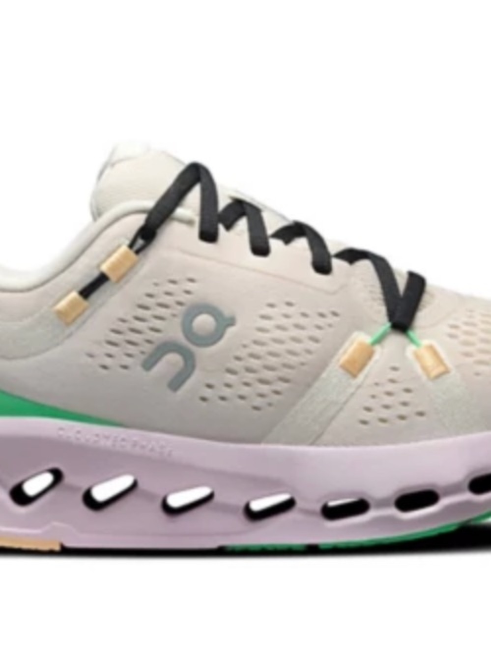 On Running Women's Sneakers Beige, Lavender & Green - Picture 2 of 10
